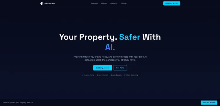 AwareCam: Vigilancia por Video en la Nube con IA