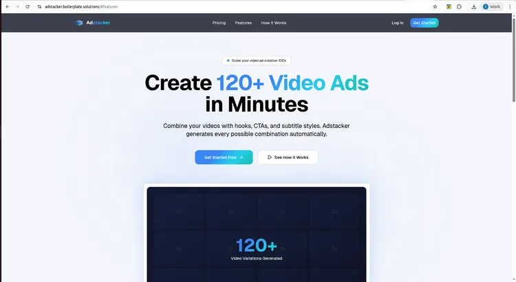 Adstacker: Generador de Anuncios de Video con IA